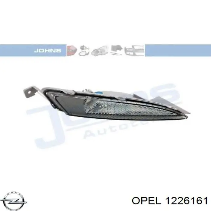 Вказівник повороту правий 13367143 General Motors