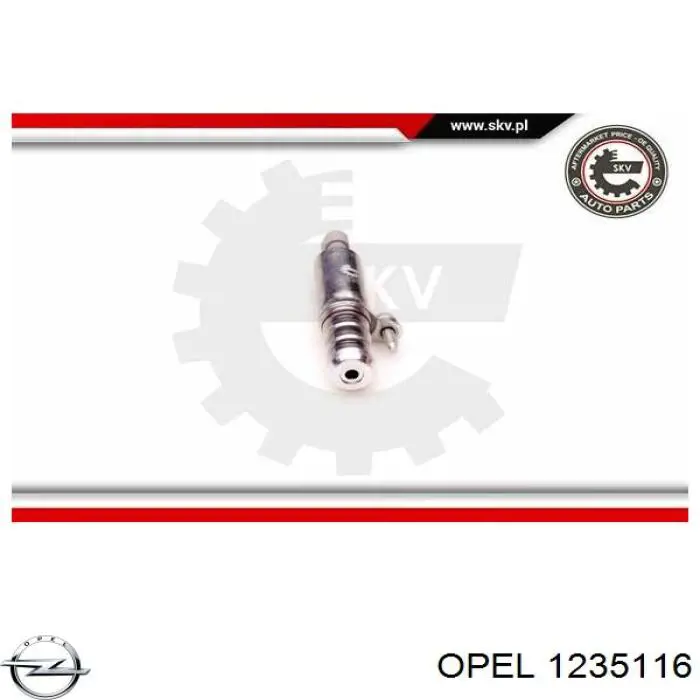 Купити 1235116 Opel Клапан електромагнітний положення (фаз) розподільного валу, лівий