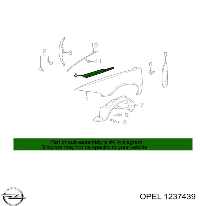 1237439 Opel Блок управління АБС (ABS)