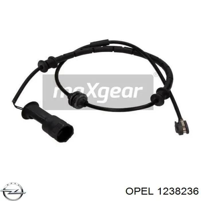 Датчик АБС передній 1238236 Opel