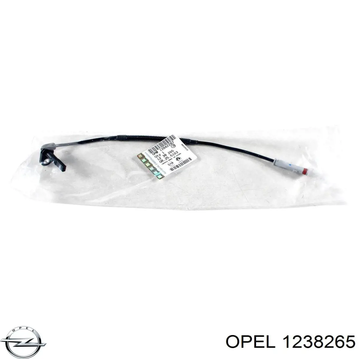1238265 Opel датчик абс (abs передній)