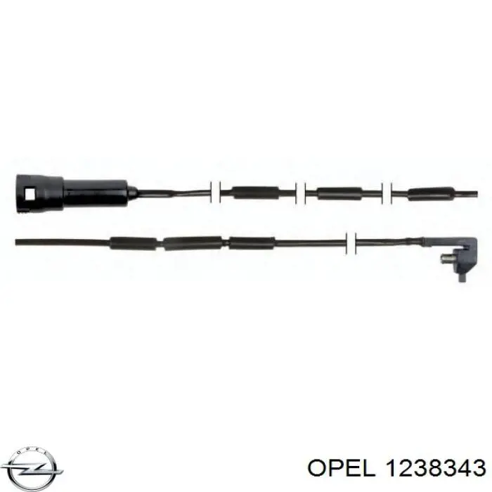 Датчик зносу колодок Opel 1238343 ціна, від 5.38 USD