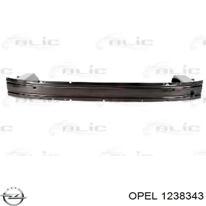 1238343 Opel Датчик зносу гальмівних колодок, передній