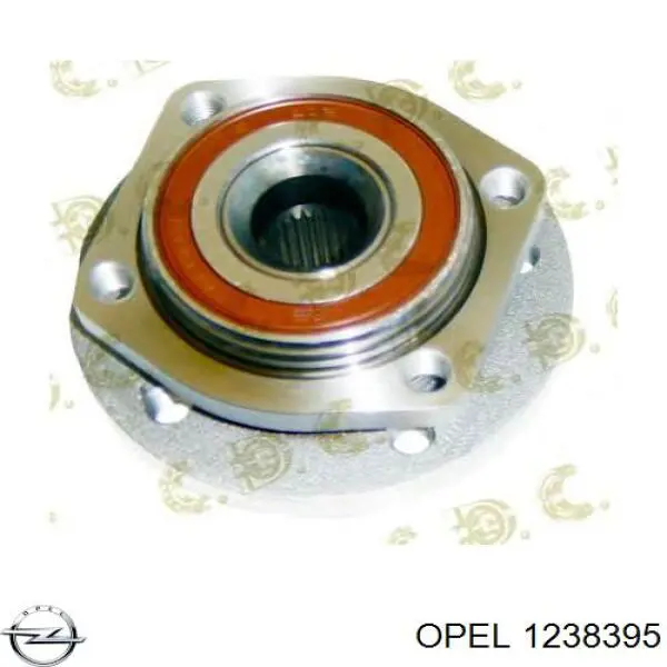 1238395 Opel датчик тиску у впускному колекторі, map