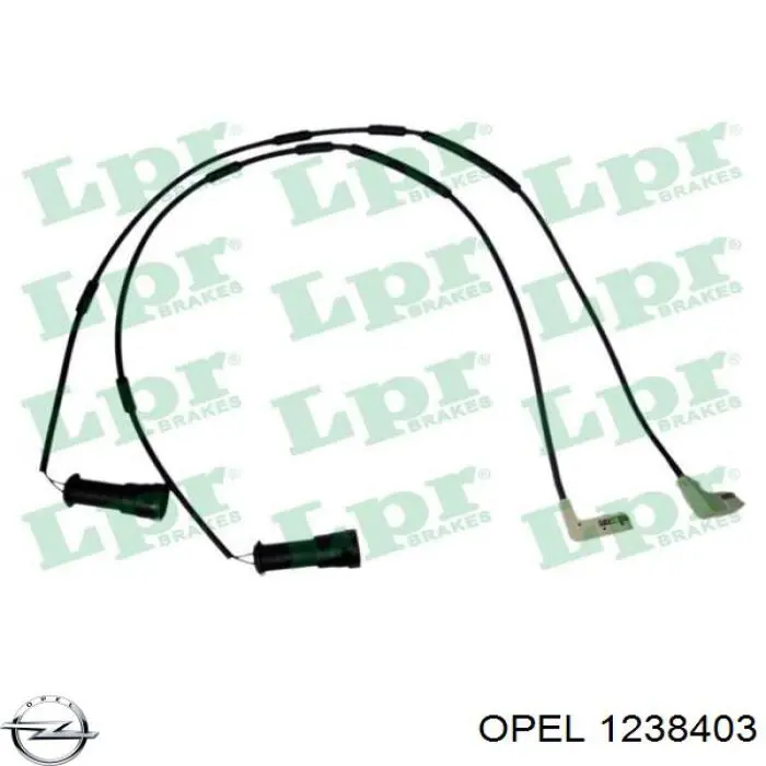 Датчик зносу гальмівних колодок Opel 90305792