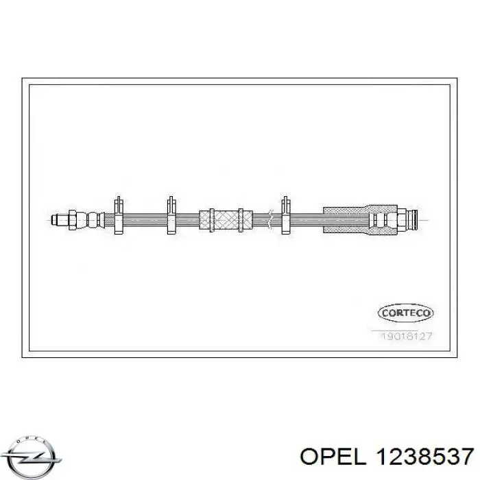 Реле накалу Opel 1238537