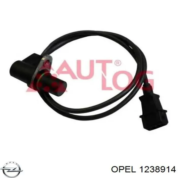 Датчик колінвала 1238914 Opel