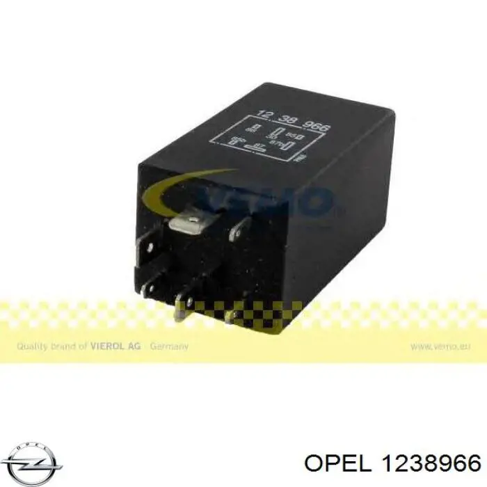 Реле електробензонасосу 1238966 Opel