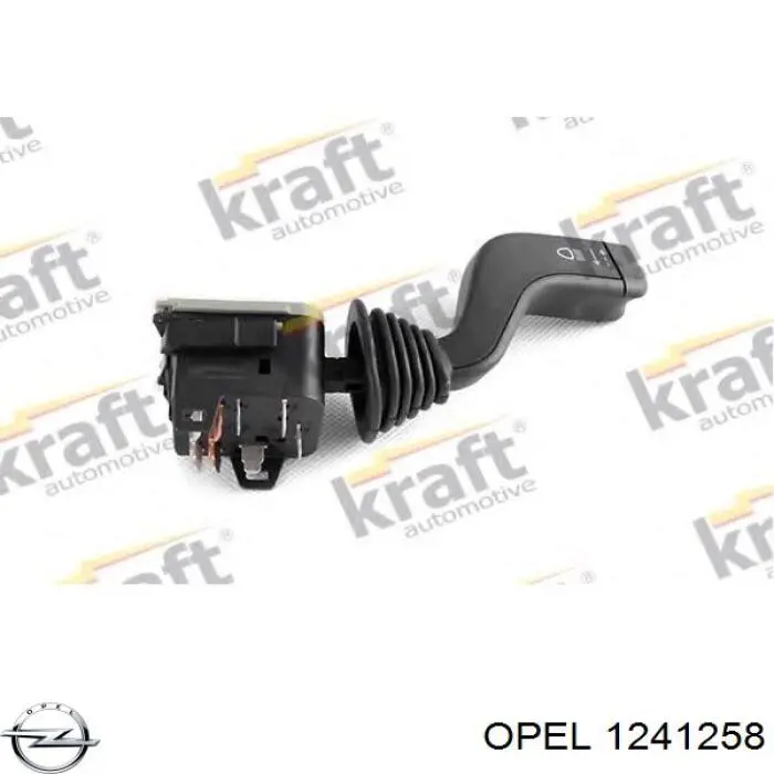 Купити 1241258 Opel Перемикач підрульовий, лівий