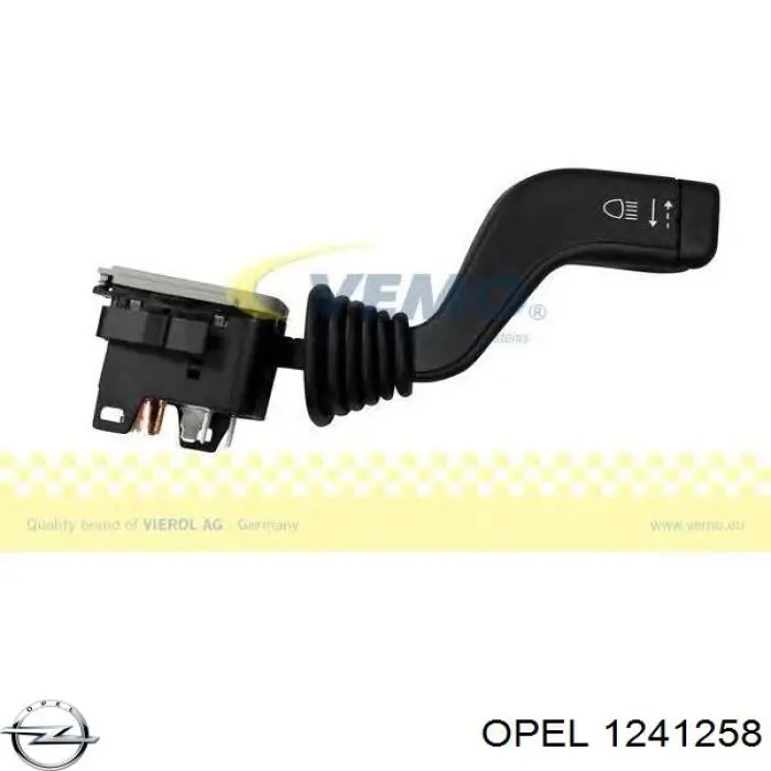 Перемикач підрульовий, лівий 1241258 Opel