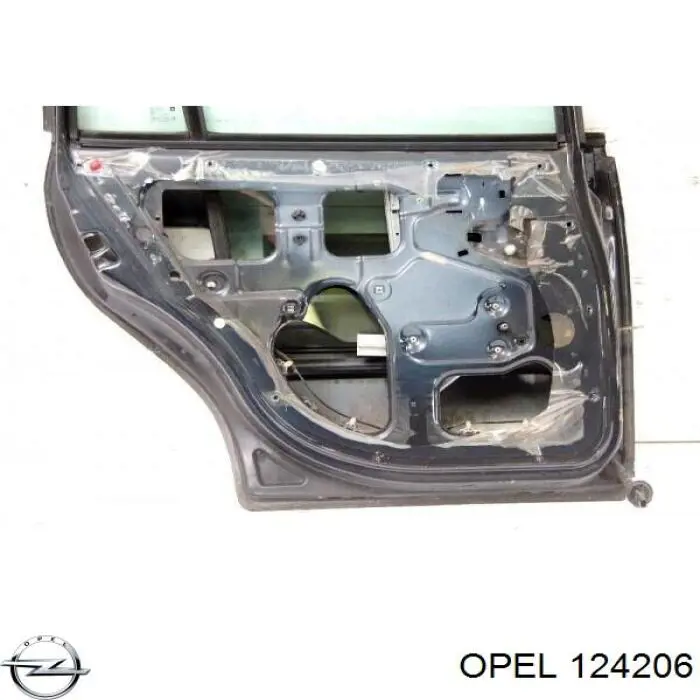 Двері задні, ліві на Opel Astra (56, 57)