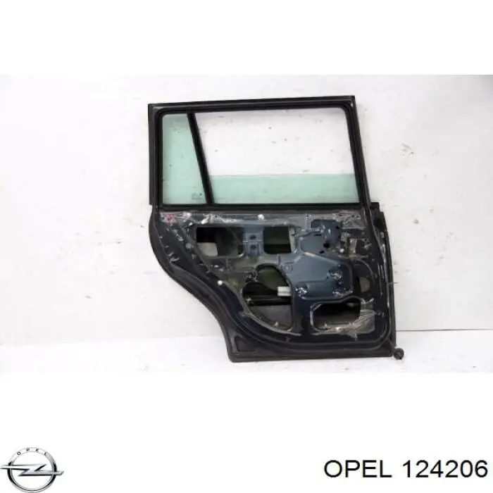 Двері задні Opel 124206 ціна, від 25.34 USD