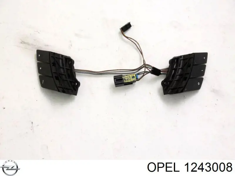 Блок кнопкових перемикачів кермового колеса Opel 1243008 ціна, від 25.59 USD