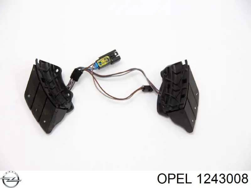 1243008 Opel Блок кнопкових перемикачів рульового колеса