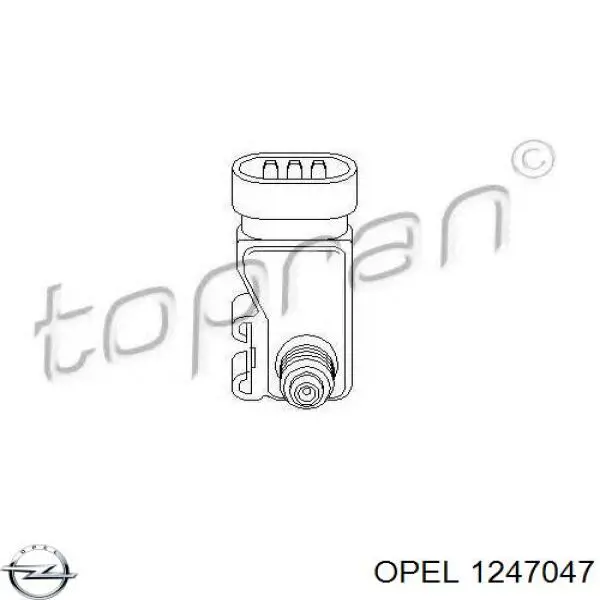 MAP сенсор Opel 1247047 ціна, від 12.67 USD
