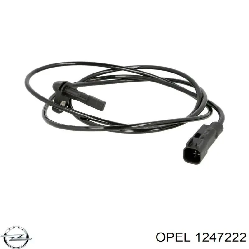 1247222 Opel Датчик ABS задній лівий