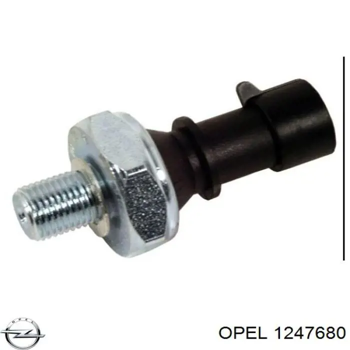 Датчик тиску масла 1247680 Opel