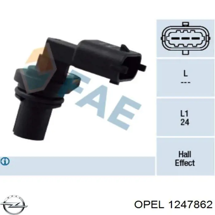 Датчик фаз Opel 1247862 ціна, від 28.95 USD