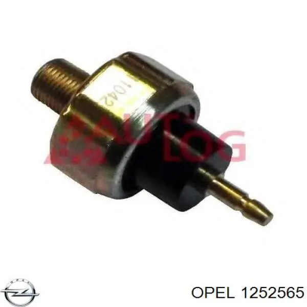 1252565 Opel датчик тиску масла