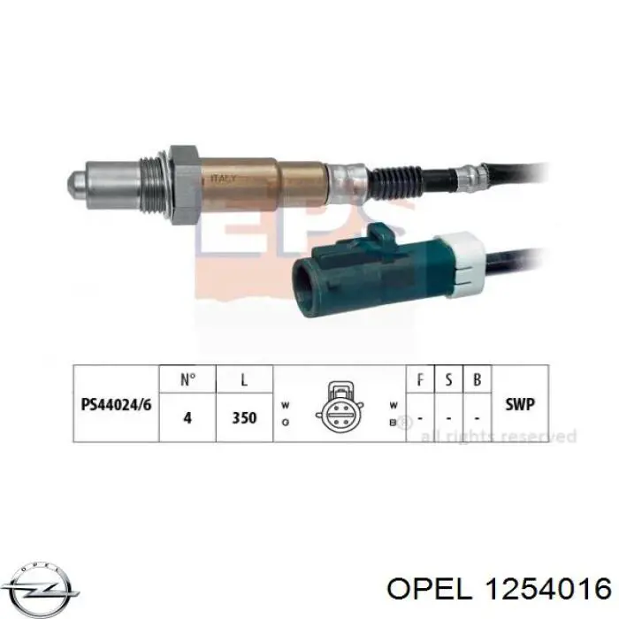 1254016 Opel 