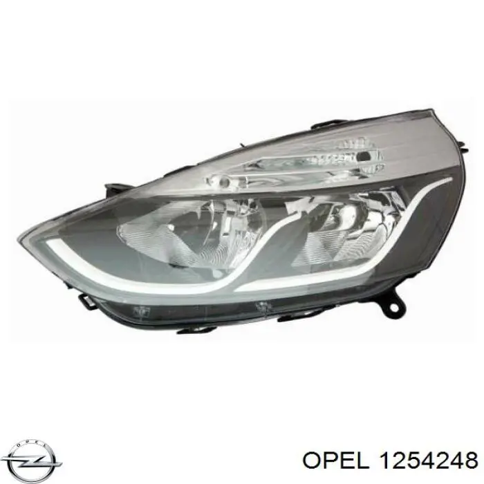 Купити 1254248 Opel Датчик рівня палива в бензобаку