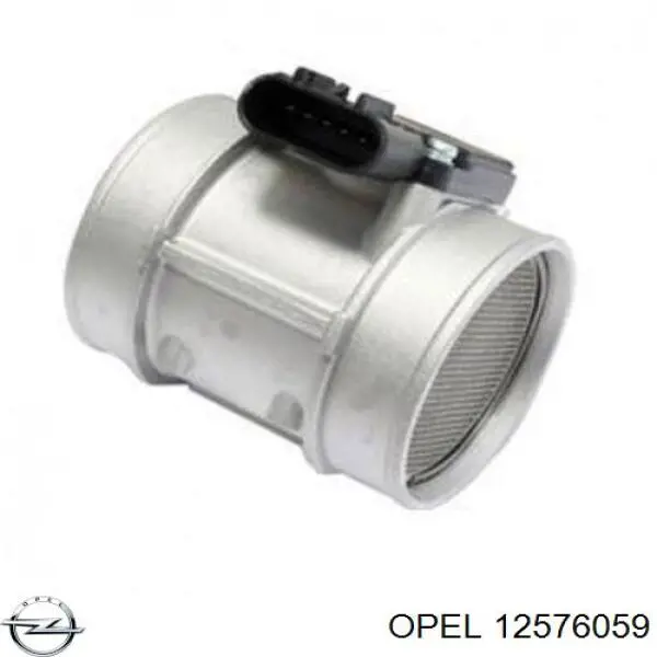 12576059 Opel Датчик витрати повітря
