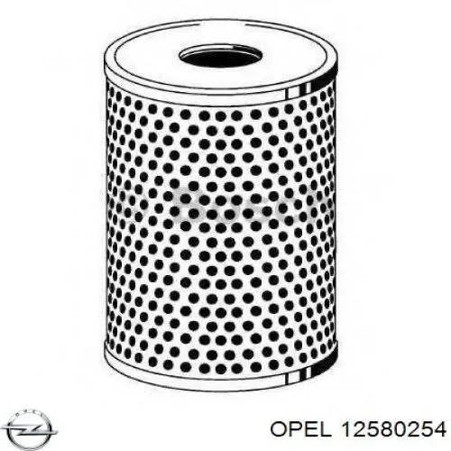 12580254 Opel фільтр масляний
