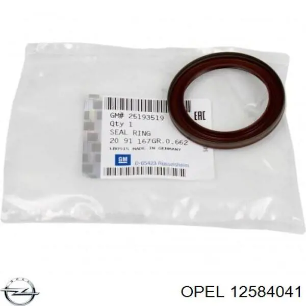 Сальник коленвала двигуна, передній Opel 12584041 ціна, від 14.84 USD