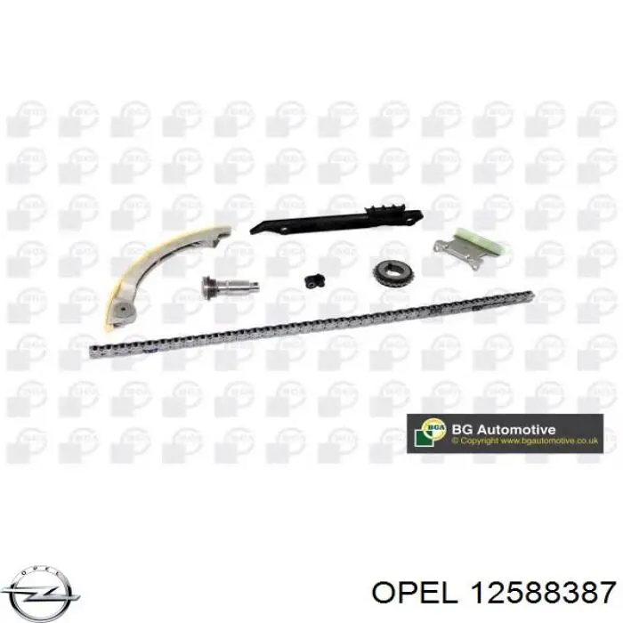 Заспокоювач ланцюга ГРМ, верхній ГБЦ Opel 12588387 ціна, від 33.23 USD