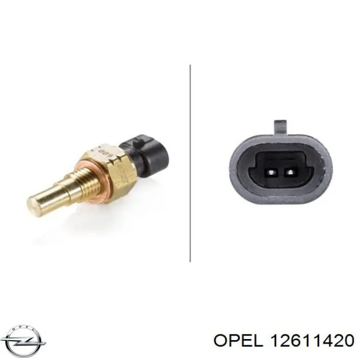 Термодатчик охолоджуючої рідини Opel 12611420 ціна, від 6.41 USD