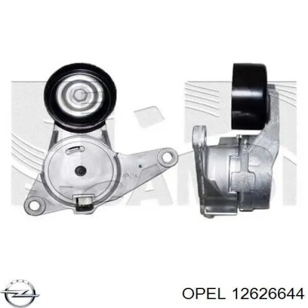 Натягувач приводного ременя Opel 12626644 ціна, від 37.89 USD