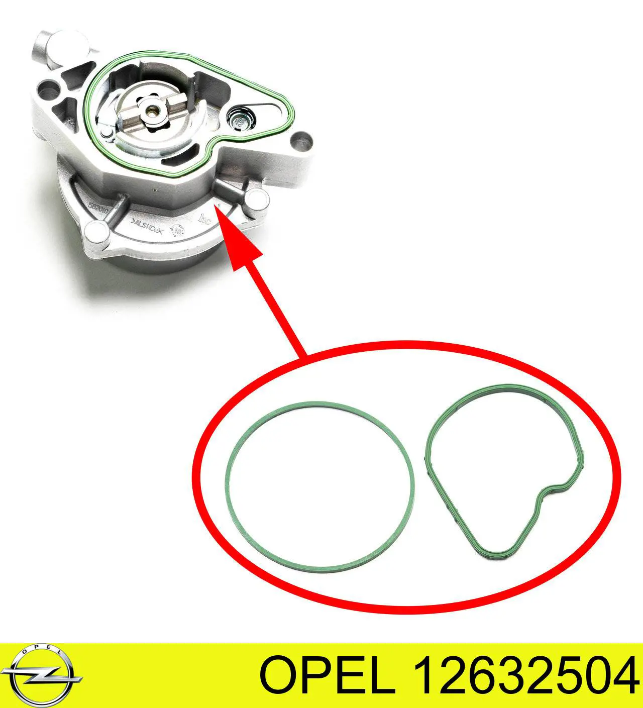 Купити 12632504 Opel Вакуумний насос