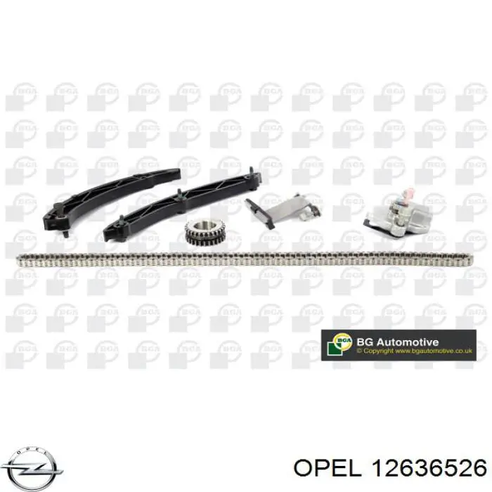 Заспокоювач ланцюга ГРМ, правий Opel 0636502 ціна, від 22.50 USD