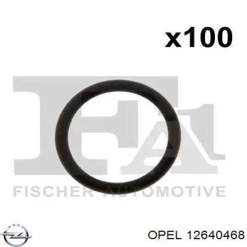 Прокладка шланга відводу масла від турбіни Opel 12640468