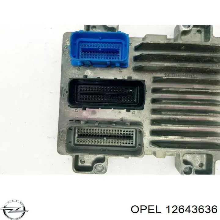 Електронний блок керування двигуном 12643636 Opel