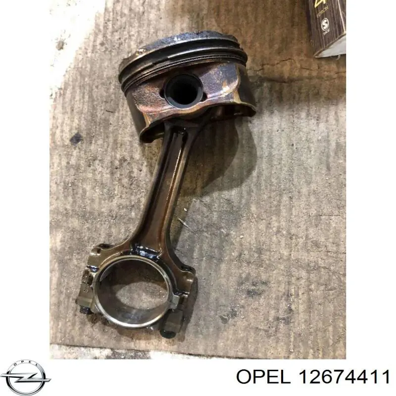 12674411 Opel Шатун двигуна