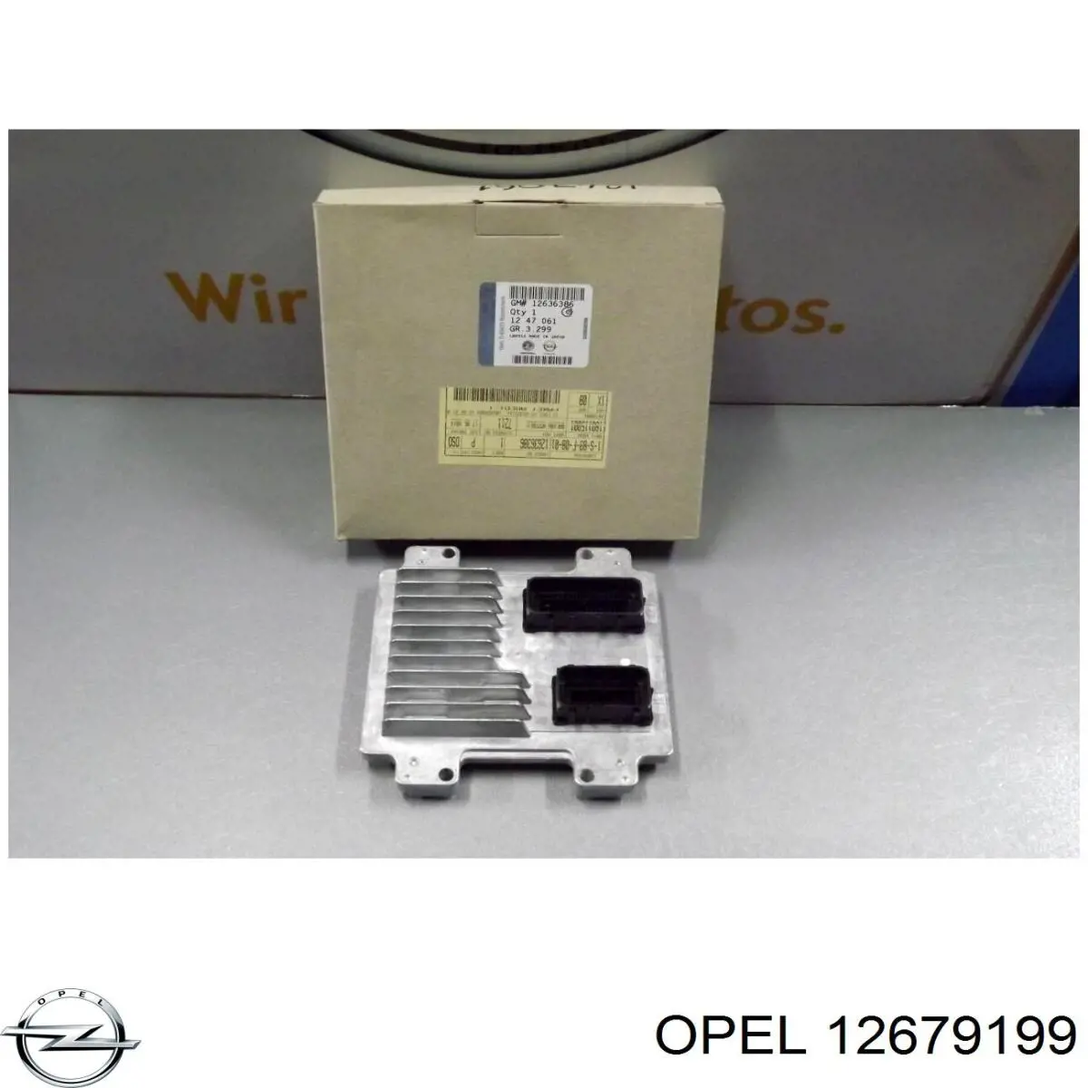 ЕБУ Opel 12679199 ціна, від 200.78 USD
