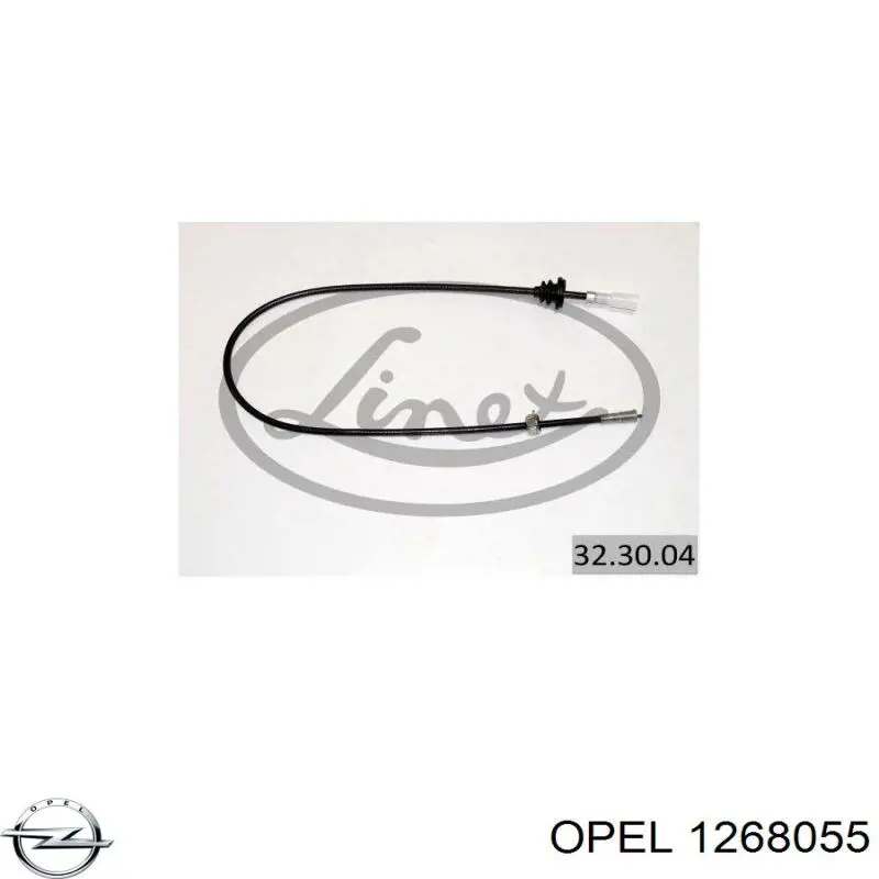 1268055 Opel Тросик спідометра