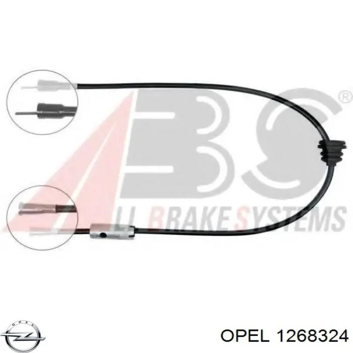 Купити 1268324 Opel Вал гнучкий (спідометра)