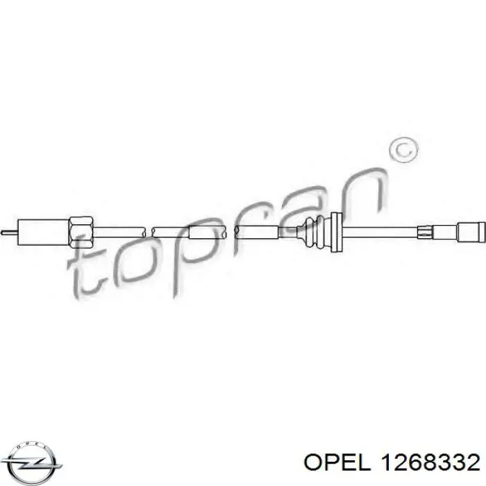 Трос приводу спідометра Opel 90510867 ціна, від 6.70 USD