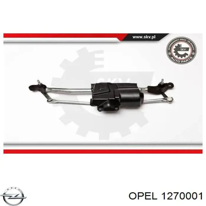 Трапеція щіток лобового скла Opel 1270001 ціна, від 65.93 USD
