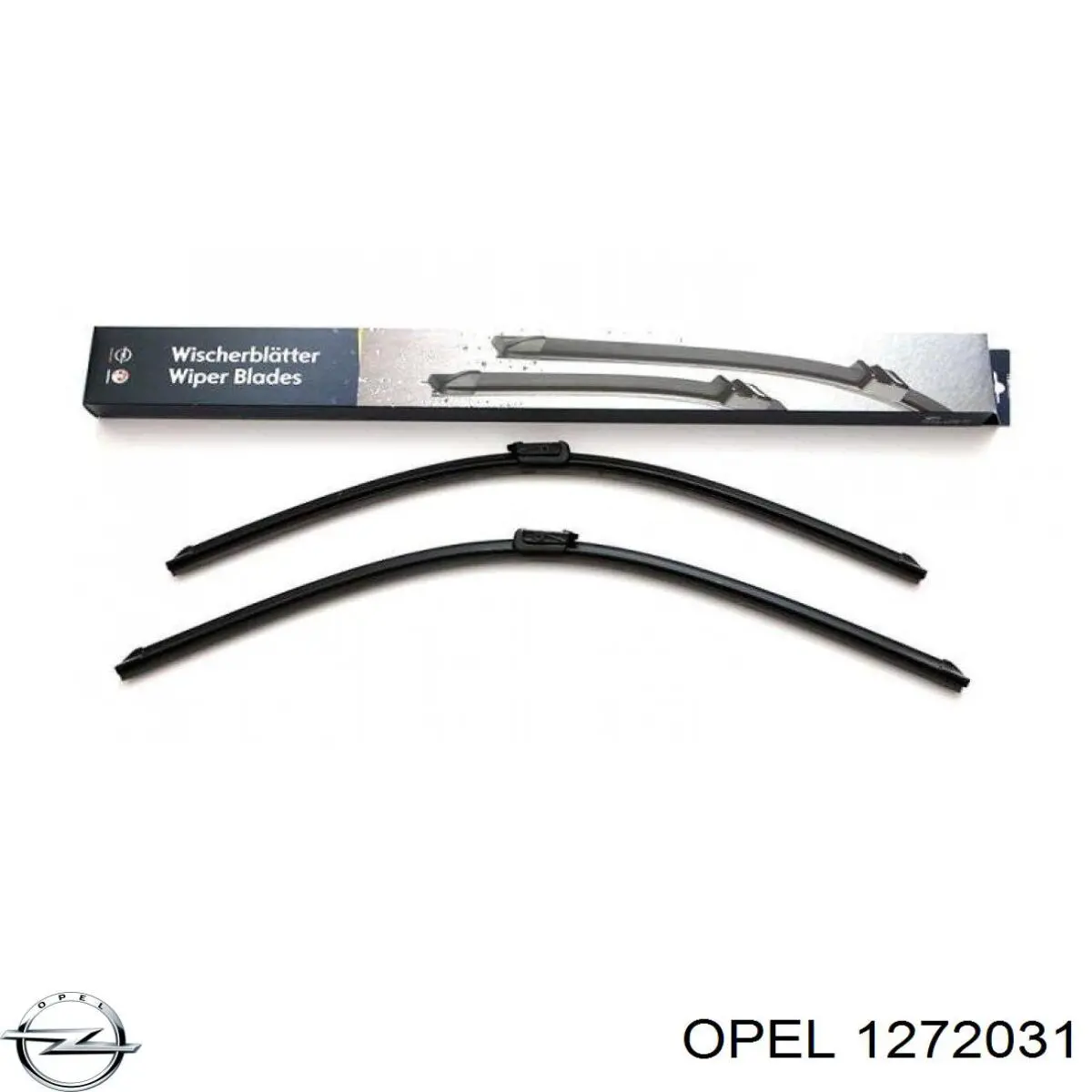 1272031 Opel Щітка двірника ліва