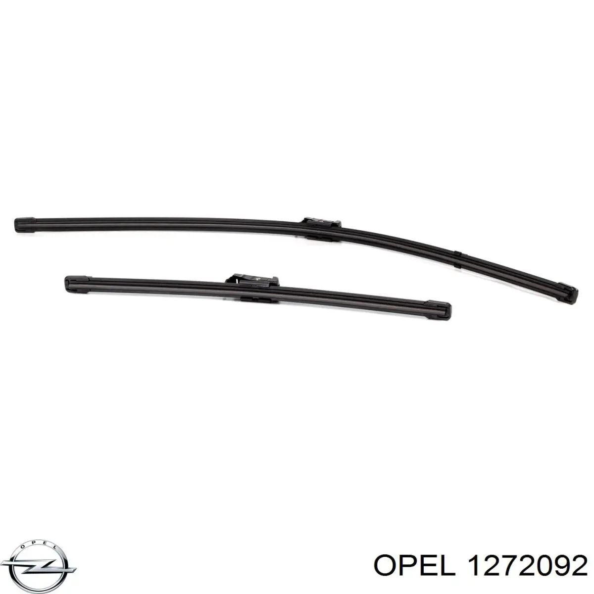 1272092 Opel Щітка двірника ліва