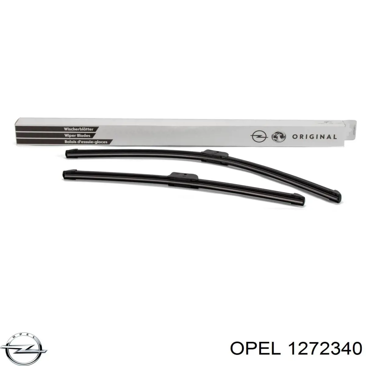 1272340 Opel Щітка склоочисника задня