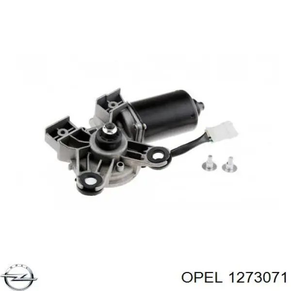 1273071 Opel двигун склоочисника лобового скла (трапеції)