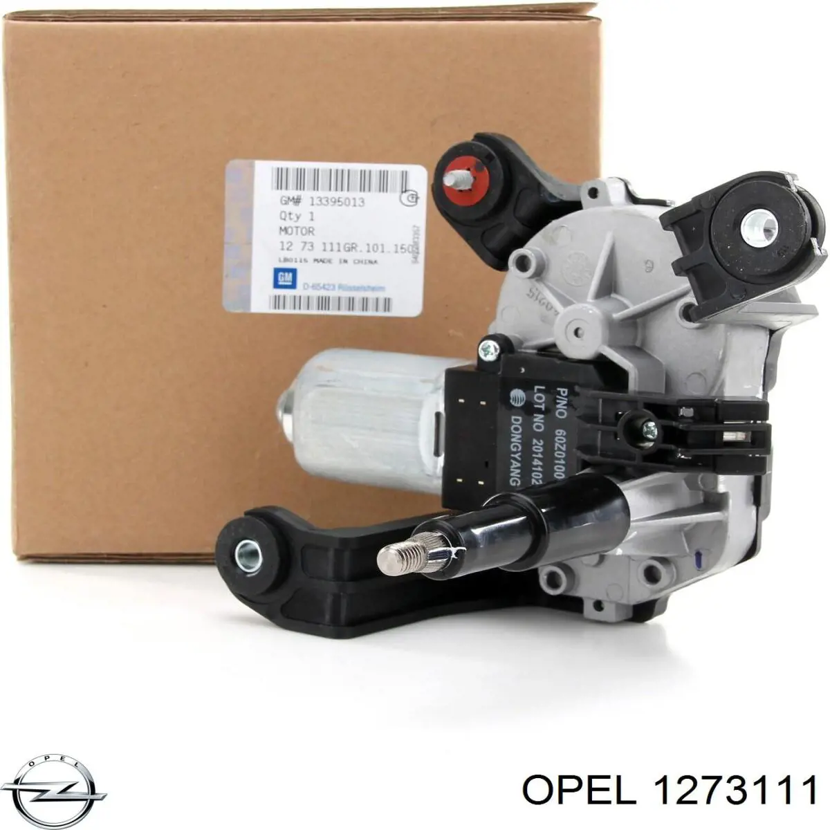 Купити 1273111 Opel Двигун склоочисника заднього скла