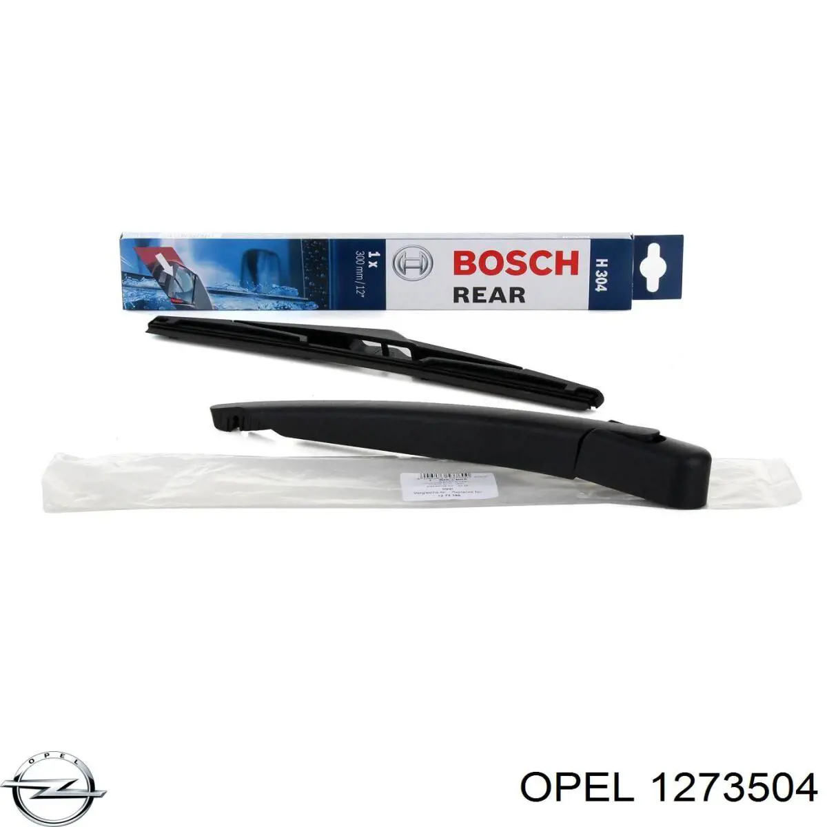 Щітка склоочисника заднього скла Opel 1273504 ціна, від 7.78 USD