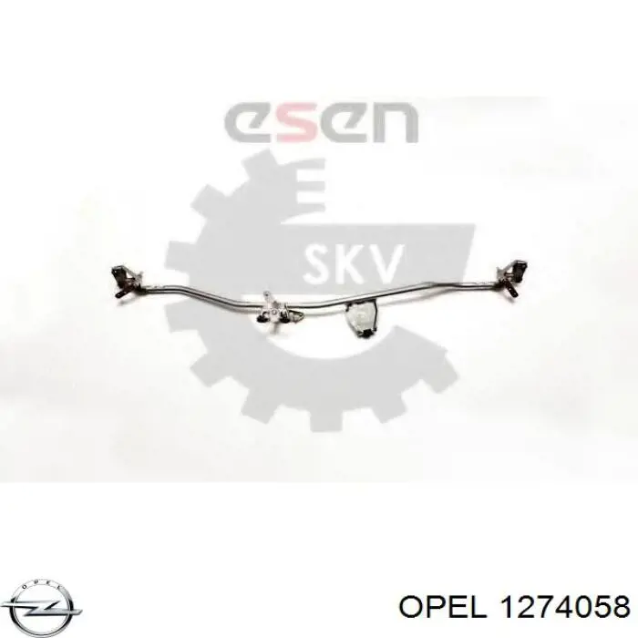 Трапеція щіток лобового скла Opel 1274058 ціна, від 63.06 USD