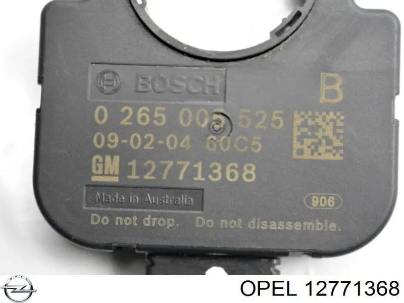 Датчик повороту керма Opel 12771368 ціна, від 8.96 USD