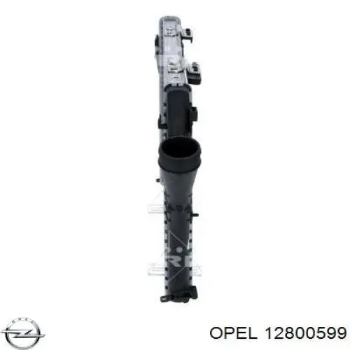 Купити 12800599 Opel Радіатор интеркуллера